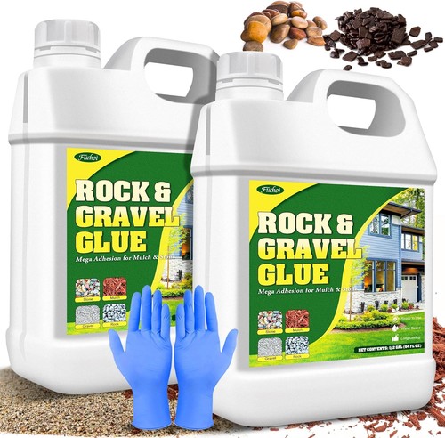 Rock glue mulch - glue,,