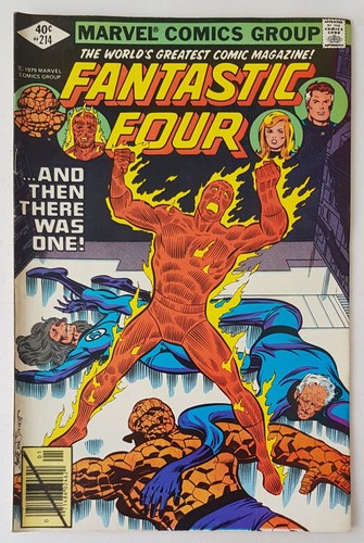 Fantastic four 214 marvel - fantastic,