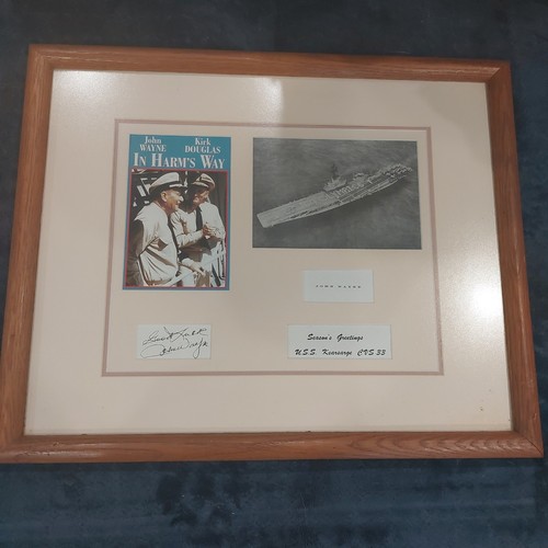 Original john wayne autograph