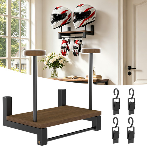 Motorcycle helmet holder - helmet,