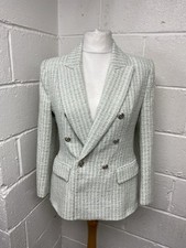 Zara Pastel Green Boucle