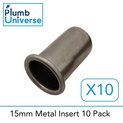 15mm metal insert pipe - metal,
