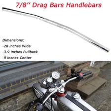 Chrome 7/8'' 22mm Motorcycle