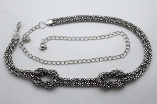 Women silver metal - silver,