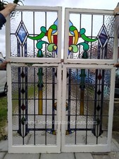 4 stained glass windows
