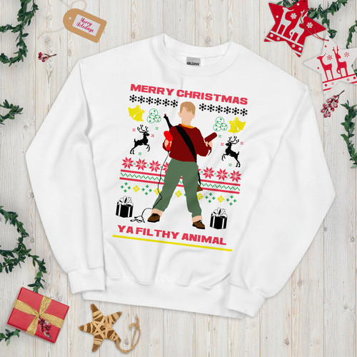 Home alone christmas jumper - christmas,