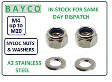 NYLOC NUT & FLAT WASHER SETS