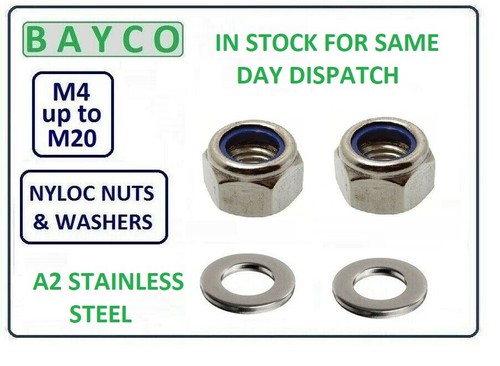 Nut and washer - nut,