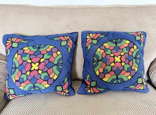 Pair handmade tapestry - pair, of