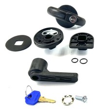 1/2/4 or 6 D-Handle Locks fits Toyota Hilux Canopy Side or Rear Glass Window
