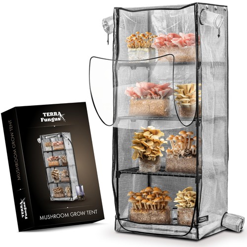 Indoor mushroom grow - indoor,