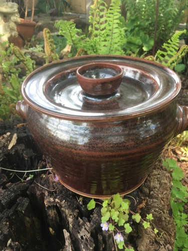 Tenmoku glaze oast house - tenmoku,
