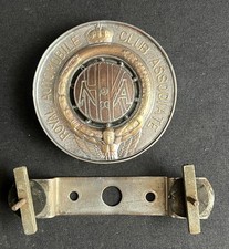 HONG KONG ROYAL AUTOMOBILE CLUB ASSOCIATION A759 VINTAGE MEMBER CAR BADGE EMBLEM