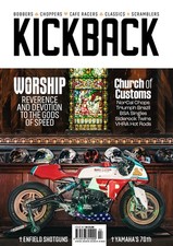 KICKBACK custom bike, chopper