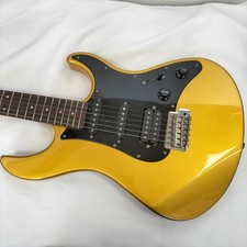 YAMAHA PAC112X Pacifica Dinky type Gold Electric Guitar Used From Japan
