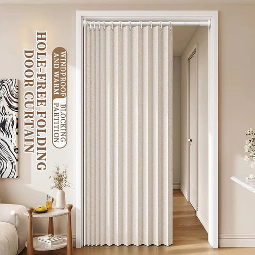 Pvc folding door oak - effect,