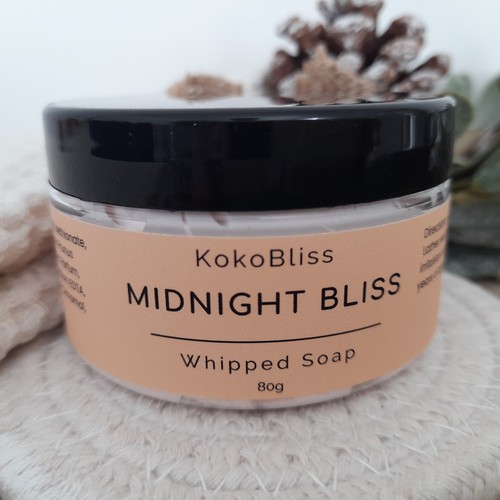 Midnight bliss whipped soap - whipped,