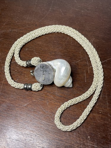 Silver mounted novelty snuff - mounted,