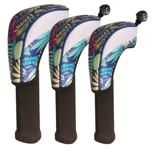 Ladies leaf print - print, set