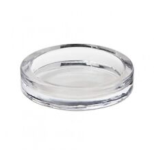 Clear Glass Round Candle