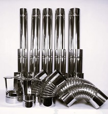 Stainless steel flue liner - stainless,