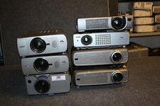 Hitachi, Philips, Sanyo, Sharp Mixed Job Lot of LCD projectors.