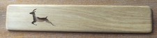 Leaping Antelope ?Wooden Bookmark EXCELLENT CONDITION! C11