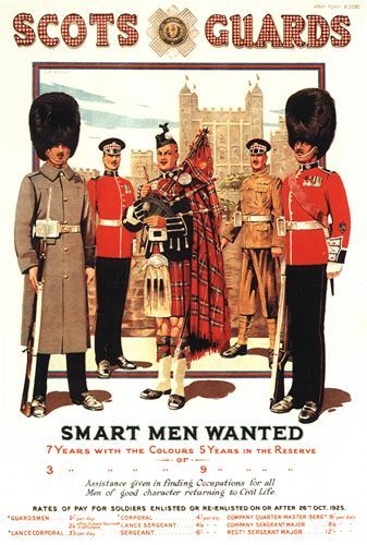 Vintage scots guards - scots,