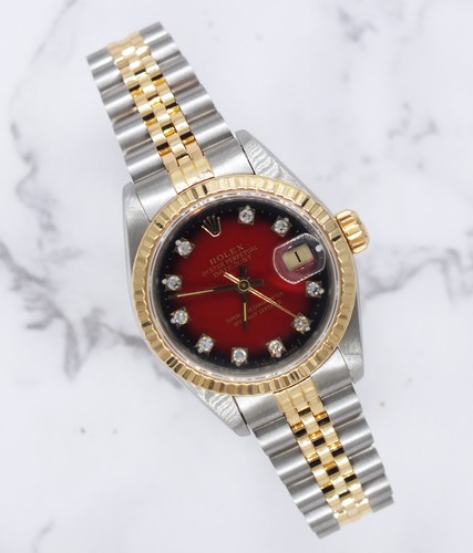 Steel and gold rolex - steel,