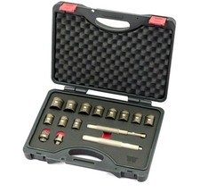 WELZH WERKZEUG UNIVERSAL LOCKING WHEEL NUT REMOVAL KIT REMOVES THE SPINNING NUTS