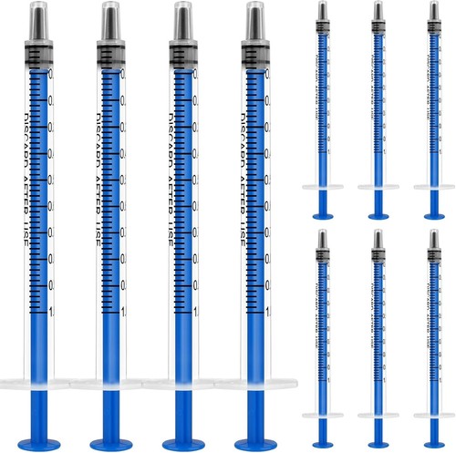 Plastic syringes 10pcs - plastic, 1ml