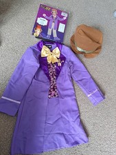 Boys Wille Wonka and The Chocolate Factory Roald Dahl Costume
