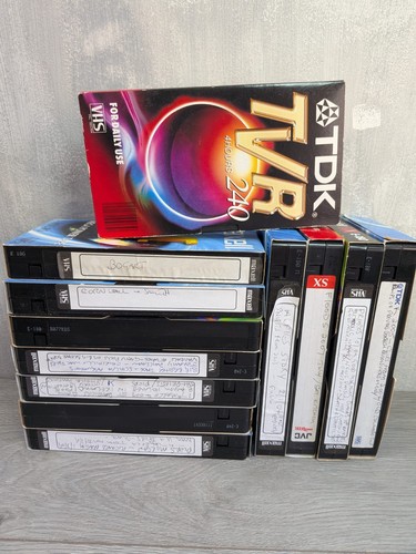 Vhs cassette tapes - 12,