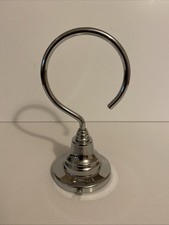 Chrome Bathroom Soap Dish Beaker Tumbler Glass Holder Wall Mounted - New