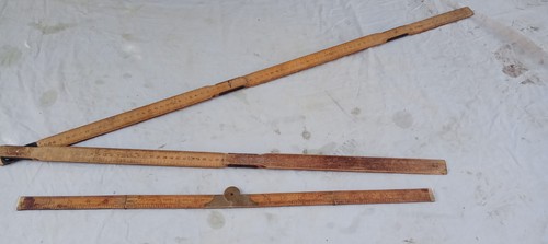 Rabone vintage wooden - , ruler