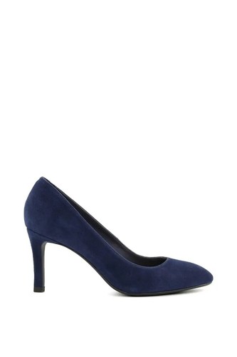 Dune london adele navy - london, suede