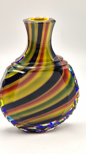 Vintage polychrome swirl - polychrome, &