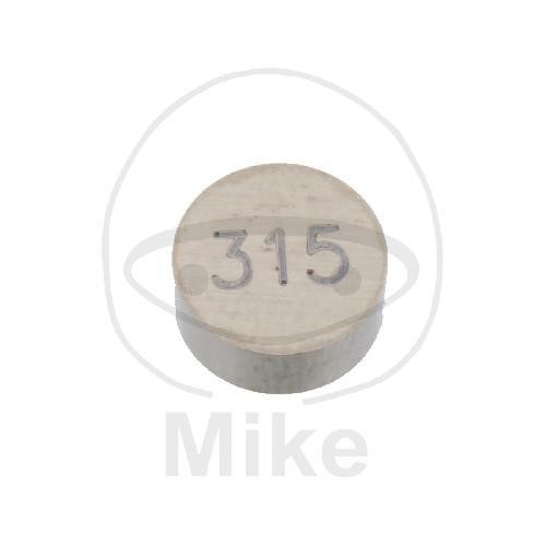 Jmp valve shim 3 15 - valve, mm