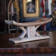 Vintage African Ashanti Headrest