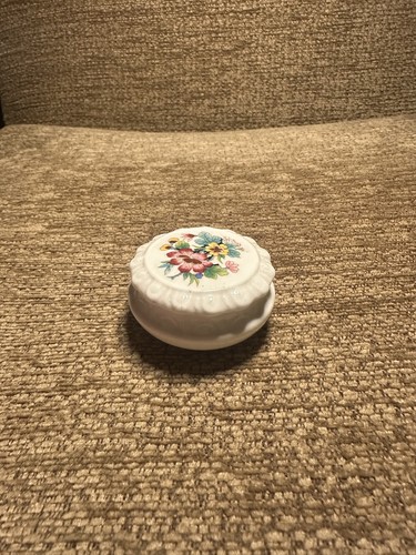Coalport trinket box and lid - trinket,