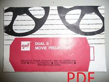 Instructions GAF CINE MOVIE