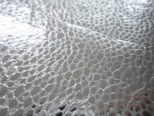 Silver bubble effect metallic