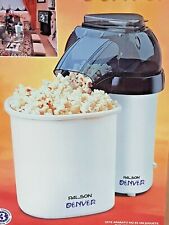 Palson Popcorn Maker Machine 1200W No Oil Hot Air Popper Boxed White