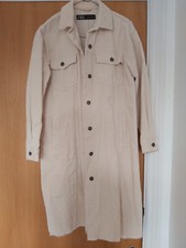  zara cream cord oversized