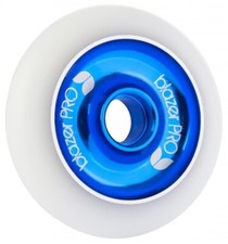 Blazer Pro Aluminium Core Scooter Wheel 100mm - White / Blue