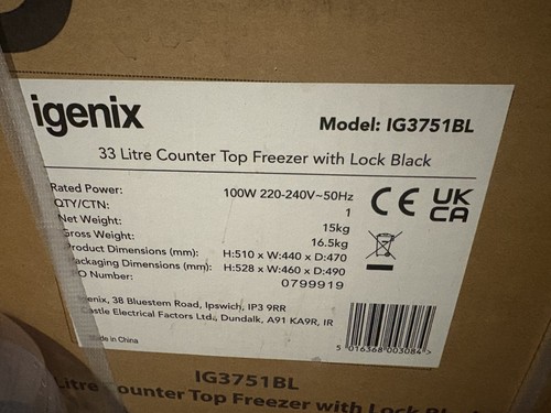 Igenix counter top - igenix,