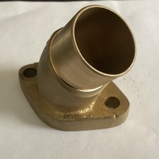 Vincent Carburettor adaptor , Front Carb, 1.1/8”   Part No ET23/3. Unused