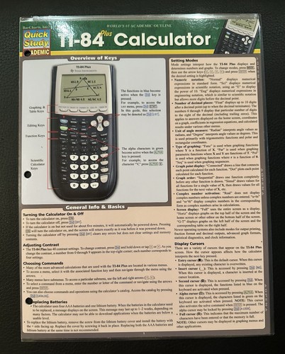 Plus calculator - ti-84,
