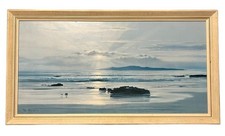 Mid Century Peter Ellenshaw Sunset Sea Framed Print 1967 Boots Wall Art Seascape