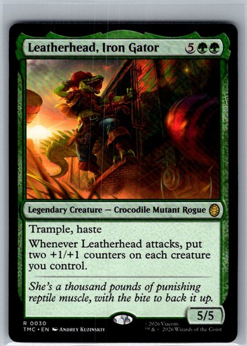 Leatherhead iron gator - iron,